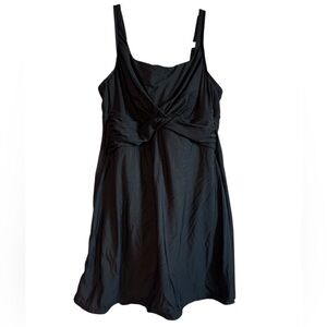 Lands' End Black Women's Swim One Piece